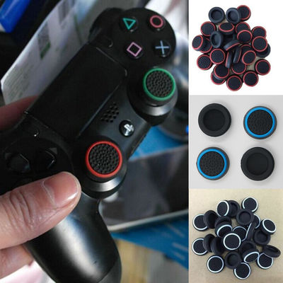 PS3 PS4 XBOX ONE के लिए थोक नियंत्रक थंब सिलिकॉन स्टिक ग्रिप कवर Sony PlayStation कंट्रोलर एक्सेसरी के लिए