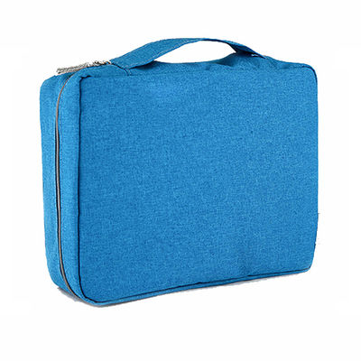 पुरुषों के लिए फ़ोल्ड करने योग्य कॉस्मेटिक बैग ऑर्गनाइज़र हैंगिंग ट्रैवल टॉयलेटरी बैग