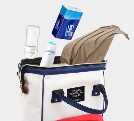वाटरप्रूफ ऑक्सफोर्ड मॉमी डायपर बैग सुविधाजनक यात्रा मदर केयर डायपर बैग