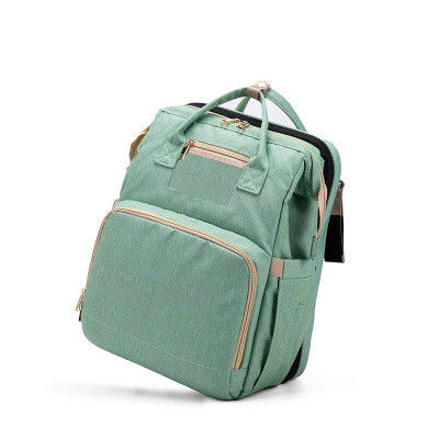 रिट्रैक्टेबल मॉमी डायपर बैग पोर्टेबल फ़ोल्ड करने योग्य क्रिब मॉमी बैग
