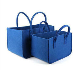 2021पर्यावरण के अनुकूल महिलाओं ने शॉपिंग बैग महिला हैंडबैग ले जाना बैग अवकाश महसूस किया कपड़े बैग प्रचार कस्टम लोगो महसूस किया