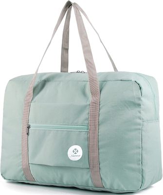 स्पोर्ट फ़ोल्ड करने योग्य ट्रैवल डफ़ल बैग महिलाओं के लिए रात भर लगेज वीकेंडर पर ले जाना