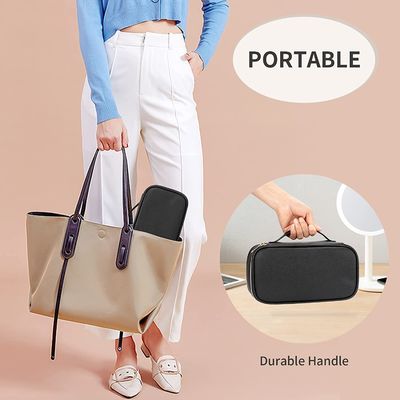 छोटा कॉस्मेटिक बैग, महिलाओं और लड़कियों के लिए पोर्टेबल क्यूट ट्रैवल मेकअप बैग