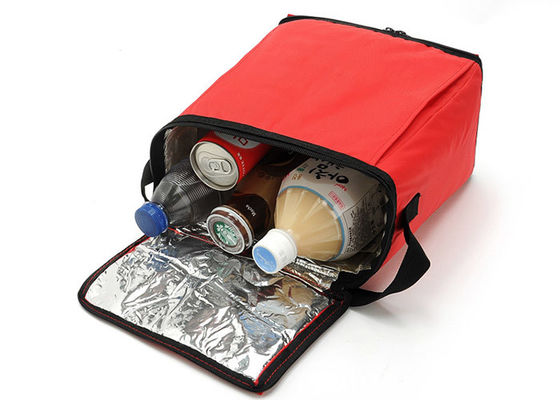 कस्टम लोगो वाटरप्रूफ लंच कंटेनर रेड एडल्ट इंसुलेटेड कूलर टोट बैग